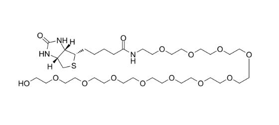 (+)-生物素-PEG12-OH、(+)-Biotin-PEG12-OH