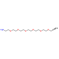 丙炔基-六聚乙二醇-氨基、Propargyl-PEG6-amine