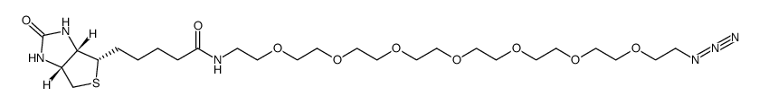 cas:1334172-75-6、生物素-PEG7-叠氮化物、Biotin-PEG7-azide