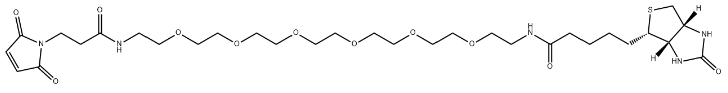 cas:1808990-66-0、生物素-六聚乙二醇-马来酰亚胺、Biotin-PEG6-Mal