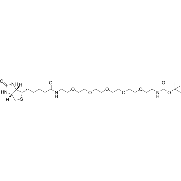 cas:189209-28-7、生物素-PEG5-叔丁氧羰基、Biotin-PEG5-NH-Boc