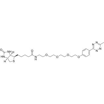 cas:1835759-81-3、生物素四聚乙二醇甲基四嗪、Biotin-PEG4-methyltetrazine